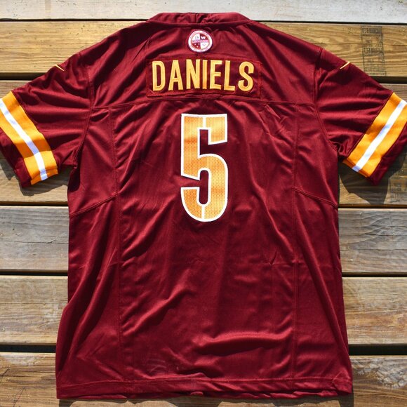 Washington Other - New! Jayden Daniels Washington Commanders Maroon Football Jersey Adult Men Sizes